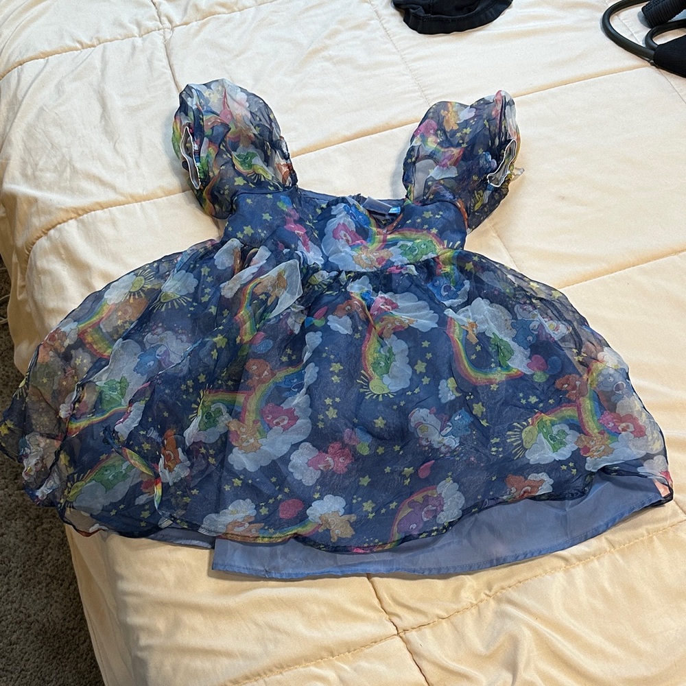 Colorful Care Bears Rainbow Dress for Kids